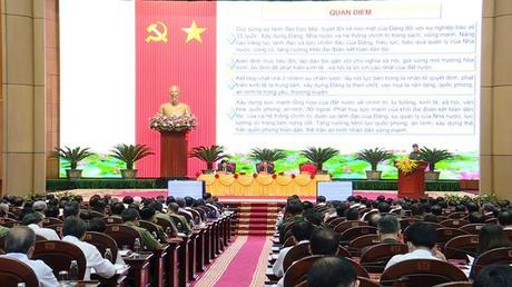 Tổng kết 10 năm thực hiện Nghị quyết Trung ương 8 khóa XI về Chiến lược bảo vệ Tổ quốc trong tình hình mới