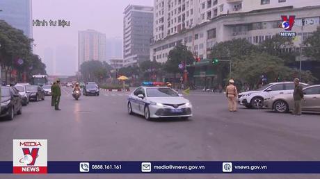 Nhường đường cho đoàn xe ưu tiên tại SEA Games 31