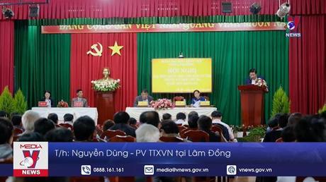 Trưởng Ban Nội chính Trung ương tiếp xúc cử tri Lâm Đồng