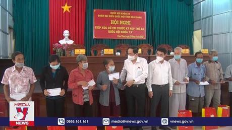 Phó Chủ tịch Thường trực Quốc hội tiếp xúc cử tri tại Hậu Giang