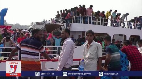 Người dân Bangladesh đổ xô về quê đón Lễ Eid al-Fitr