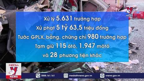 Toàn quốc xảy ra 26 vụ tai nạn giao thông trong ngày 01/5