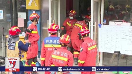 Trung Quốc bắt 9 người liên quan vụ sập nhà cao tầng
