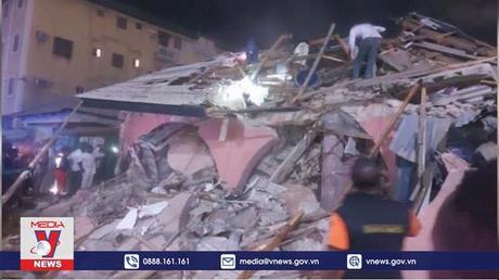 Sập tòa nhà ở Nigeria khiến hơn 30 người thương vong