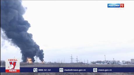 Nổ lớn tại khu vực Belgorod của Nga
