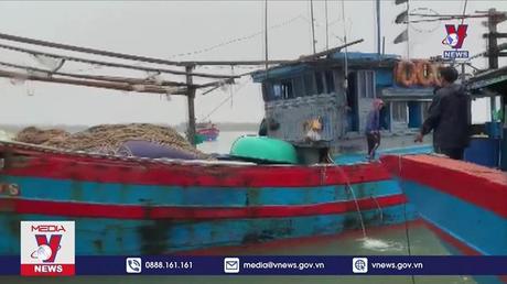 Quảng Nam cứu hộ 5 ngư dân bị chìm tàu
