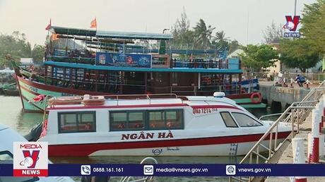 Dừng vận chuyển khách đường thủy Hội An - Cù Lao Chàm