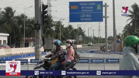 Quốc lộ 1 qua Tiền Giang không còn cảnh ùn tắc