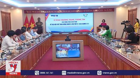 Khai trương Trang thông tin của TTXVN về SEA Games 31