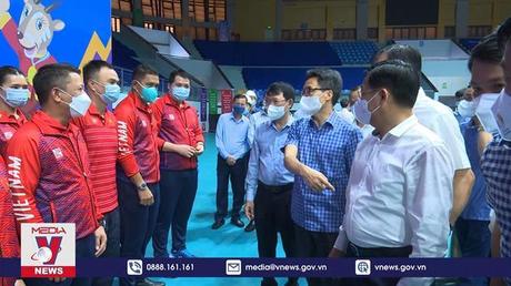 Phó Thủ tướng Vũ Đức Đam kiểm tra công tác chuẩn bị SEA Games 31 tại Bắc Giang