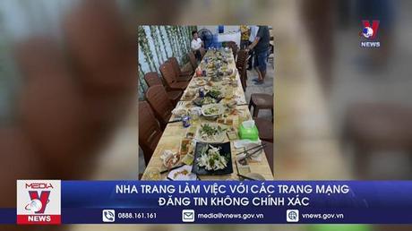 Vụ hơn 42 triệu đồng ăn hải sản: Nha Trang làm việc với các trang mạng đăng tin không chính xác