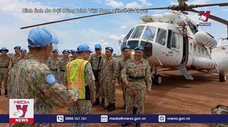 Công binh Việt Nam đến phái bộ GGHB LHQ ABYEI 