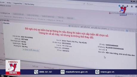 Nghiên cứu cấp biển số theo nhu cầu