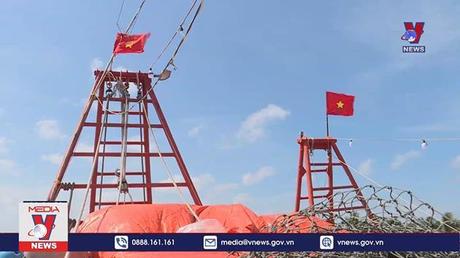 Kiên Giang lắp đặt thiết bị giám sát hành trình tàu cá