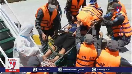 Trung tâm Y tế TT Trường Sa cấp cứu ngư dân bị giảm áp