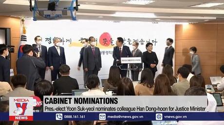 Mâu thuẫn về thành phần Nội các mới của Hàn Quốc