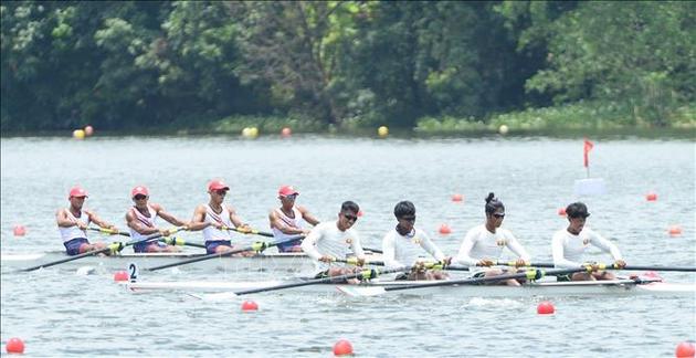 Khởi tranh môn Đua thuyền Rowing tại SEA Games 31