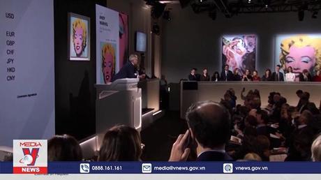 Tranh vẽ Marilyn Monroe là tác phẩm nghệ thuật đắt giá nhất thế kỷ 20