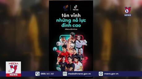 Tôn vinh vận động viên SEA Games 31 trên mạng xã hội