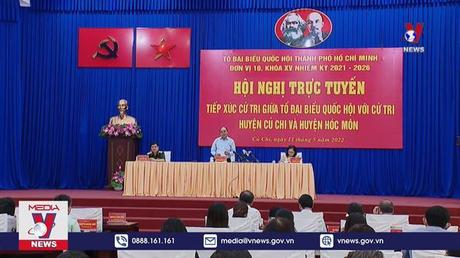 Chủ tịch nước tiếp xúc cử tri các huyện Củ Chi và Hóc Môn