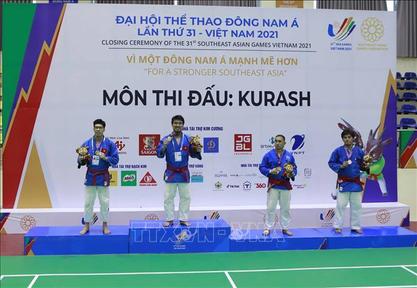 Đoàn Thể thao Việt Nam đã giành 5 Huy chương Vàng