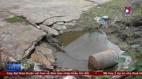 Nghệ An tạm dừng khai thác nước ngầm sau khi xuất hiện nhiều hố tử thần