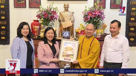 Trưởng ban Dân vận Trung ương chúc mừng Đại lễ Phật đản tại Bắc Ninh