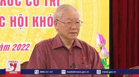 Tổng Bí thư tiếp xúc cử tri Hà Nội