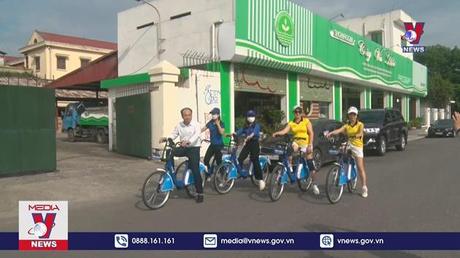 TP Hải Dương khai trương dịch vụ xe đạp công cộng