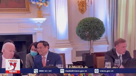 Thủ tướng Phạm Minh Chính dự chiêu đãi tại Nhà Trắng