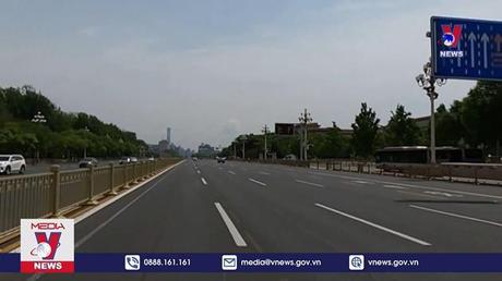 Đường phố Bắc Kinh vắng lặng