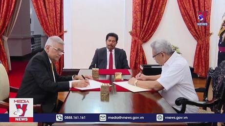 Thủ tướng mới của Sri Lanka tuyên thệ nhậm chức