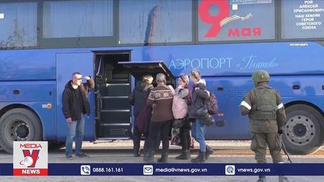 Ukraine và Nga nhận định khác nhau về hoạt động sơ tán tại Azovstal