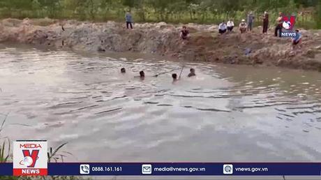 Tìm thấy thi thể 2 nam sinh lớp 9 đuối nước khi đi câu cá