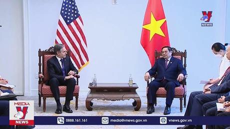 Thủ tướng tiếp Ngoại trưởng Hoa Kỳ 