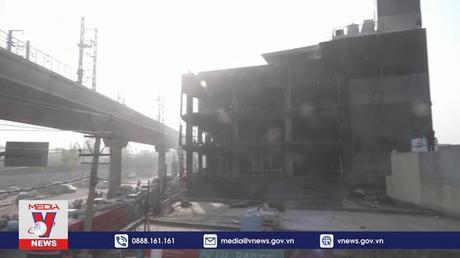 Bắt giữ chủ sở hữu tòa nhà bị cháy ở Ấn Độ