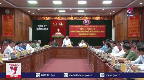 Kiểm tra về phòng, chống tham nhũng tiêu cực tại Quảng Bình 