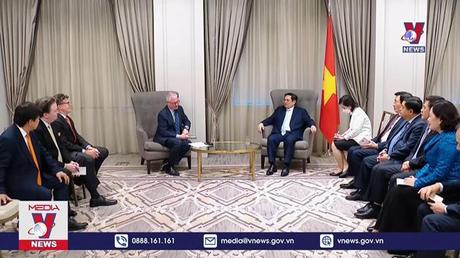 Thủ tướng tiếp các quỹ đầu tư, tập đoàn kinh tế Hoa Kỳ 