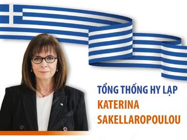 Tổng thống Hy Lạp Katerina Sakellaropoulou