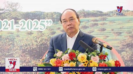 Chủ tịch nước trồng cây hưởng ứng đề án trồng 1 tỷ cây xanh