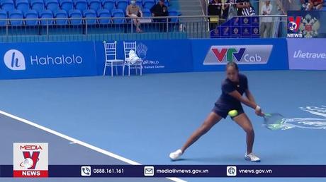 Các VĐV Quần vợt Việt Nam thi đấu ấn tượng