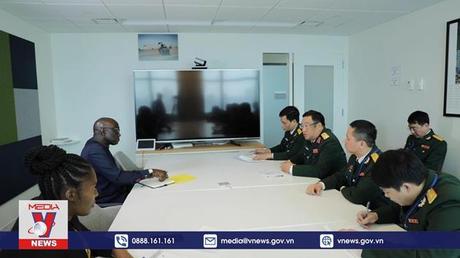 Bộ Quốc phòng Việt Nam làm việc tại trụ sở LHQ