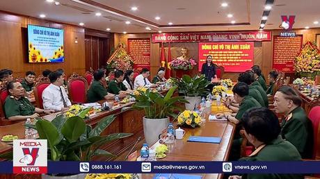 Phó chủ tịch nước thăm và làm việc với Binh đoàn 12