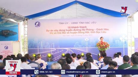 Khánh thành tuyến đường Hộ Phòng - Gành Hào