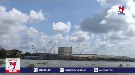 Ngăn chặn khai thác cát lậu quanh cầu Mỹ Thuận