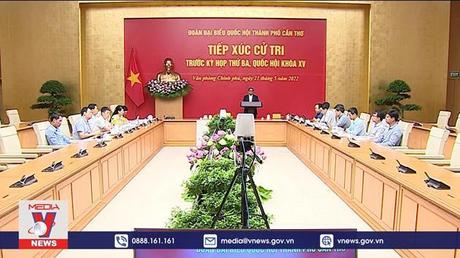 Thủ tướng Phạm Minh Chính tiếp xúc cử tri thành phố Cần Thơ