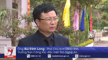 Hồi hương 103 hài cốt liệt sỹ Việt Nam hy sinh tại Lào