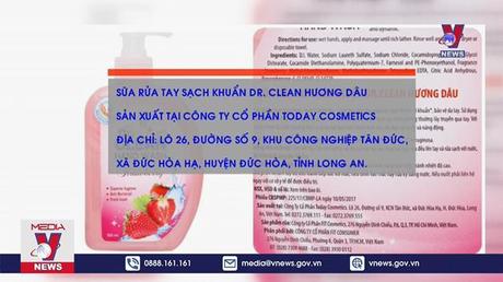 Thu hồi nước rửa tay chứa chất gây dị ứng 
