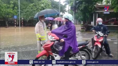 Nhiều nơi tại Vĩnh Phúc bị ngập sâu
