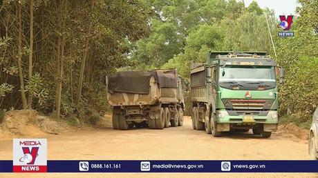 Thanh Hóa chấn chỉnh hoạt động khai thác đất 